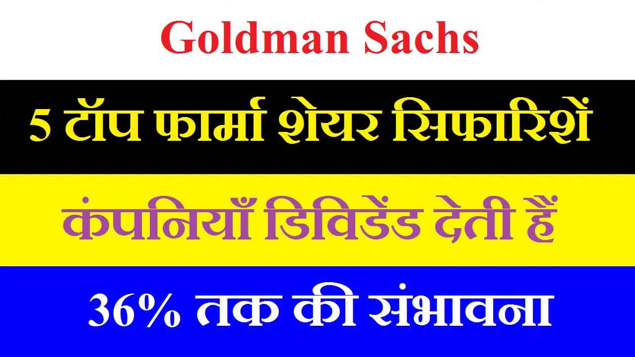 Goldman Sachs Pharma share 2025